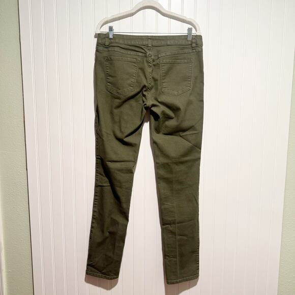 Prana Kara Green Skinny Jeans Size 10 - Picture 5 of 6